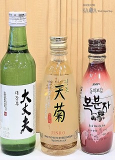 대장부소주, 진로 천국, 복분자