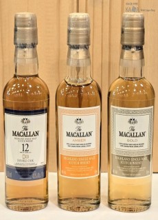 맥켈란12년 더블, 골드, 앰버 3종셋트 50ml